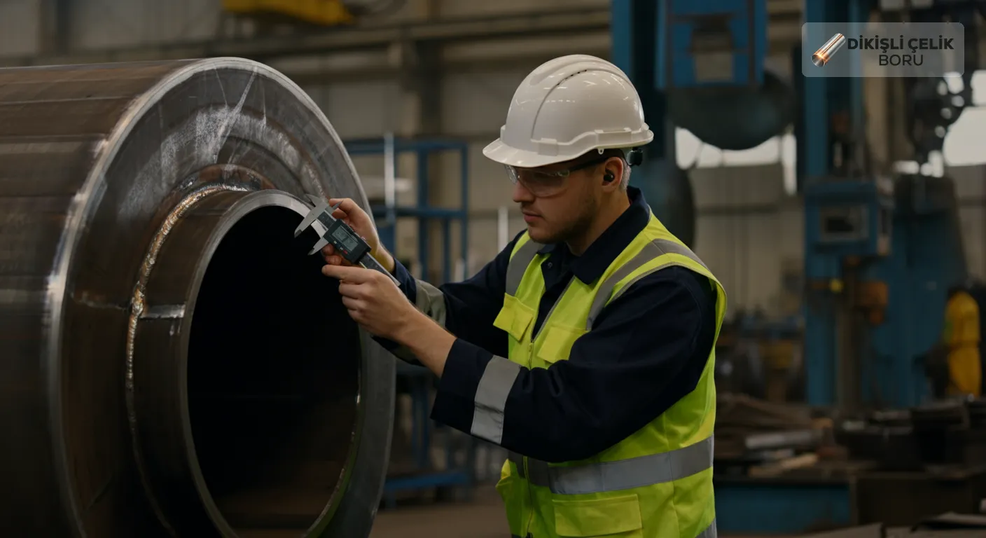 Dikişli Çelik Boru Ölçüleri