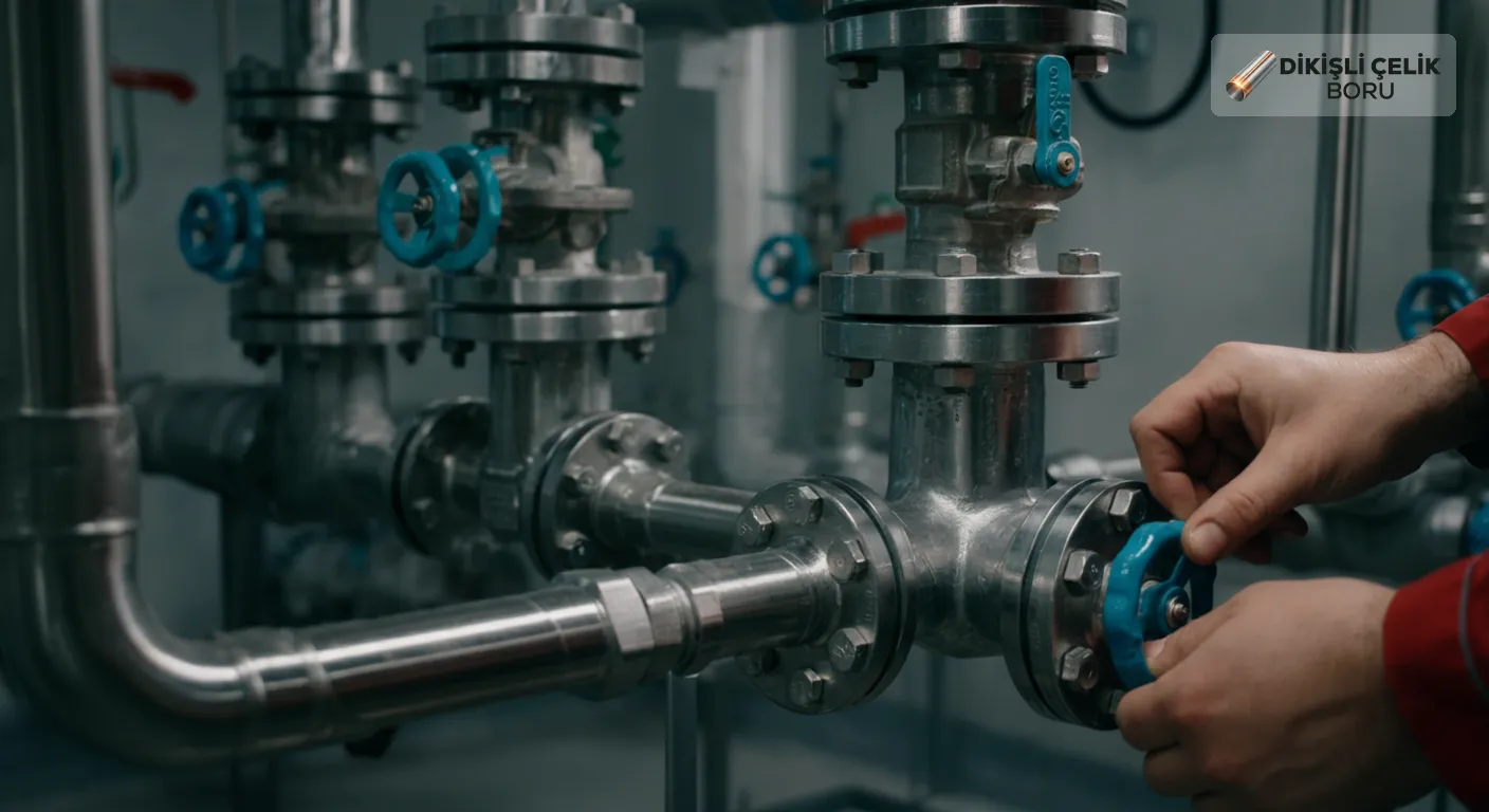 Galvanizli Dikişli Çelik Boru