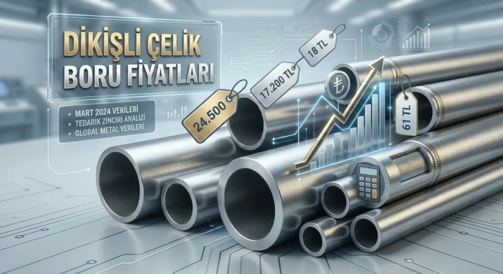 Dikişli Çelik Boru Fiyatları