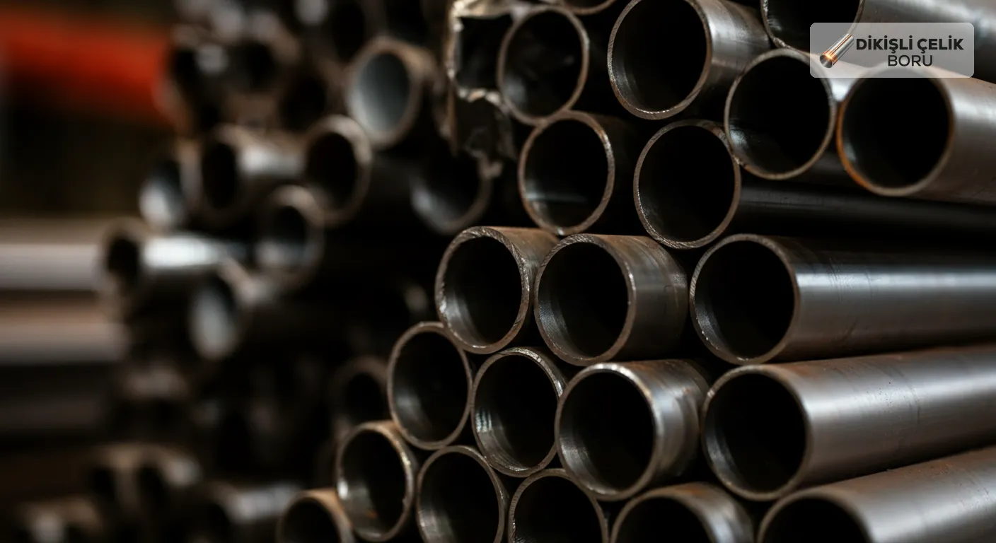 Boyuna Dikişli Çelik Boru
