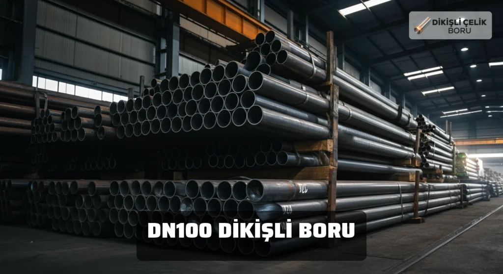 Dn100 Dikişli Boru